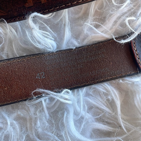 Harley-Davidson Cowhide Leather 2016 Belt Size 42 - Picture 7 of 11